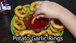 Potato Garlic Rings in Tamil / Potato Rings / Snacks Recipe / Goki’s Kitchen
